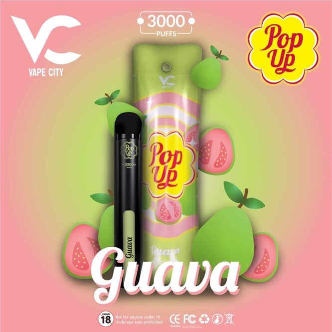 guava Pop up 3000 puffs