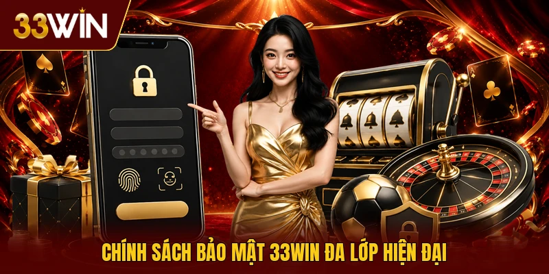 Chính sách bảo mật 33win đa lớp hiện đại