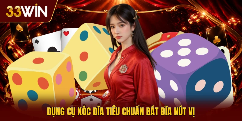 Dụng cụ xóc đĩa tiêu chuẩn bát đĩa nút vị